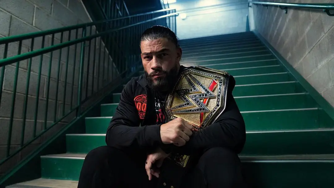 Roman Reigns as WWE champion