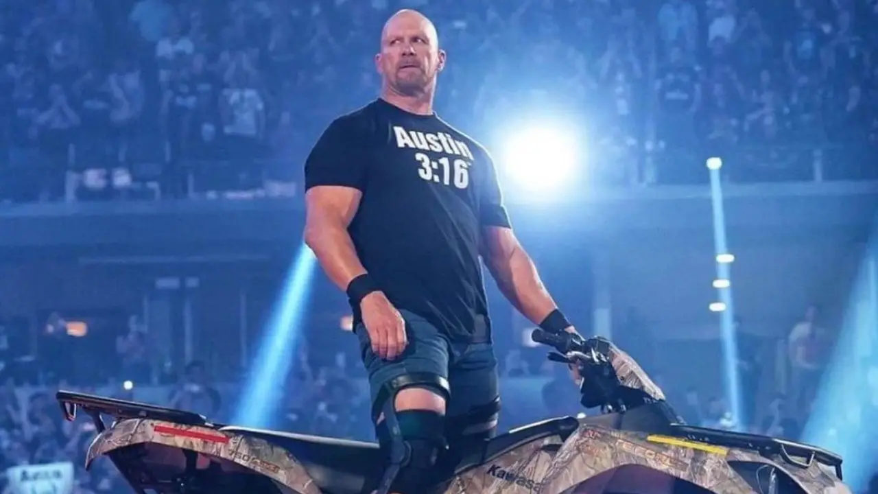 Stone Cold Steve Austin at Wrestlemania 38