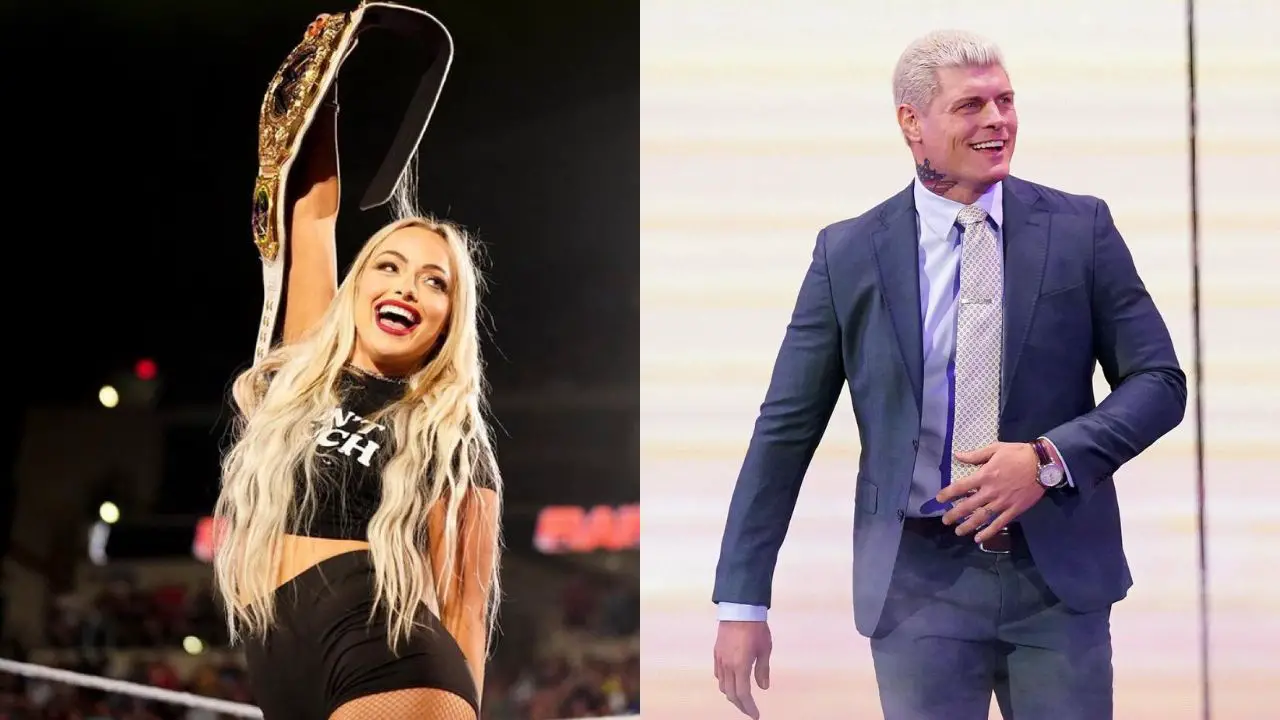 Liv Morgan and Cody Rhodes